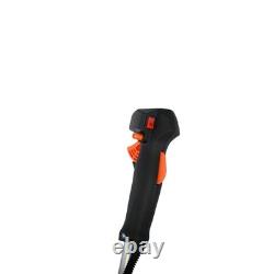 Débroussailleuse thermique de jardin 52cc, coupe-bordures + huile