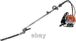 Eskde Bp52-s8kit 5 En 1 Back Pack 52cc Petrol Garden Multi Tool System Avec Brus
