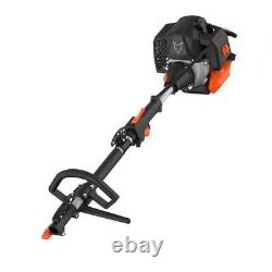 FUXTEC Taille-haie à essence multitool, coupe-brosse, scie à chaîne réglable, 1m d'extension