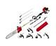 Giantz 62cc Pole Essence Chainsaw Scie Débroussailleuse Whipper Snipper Taille-haies