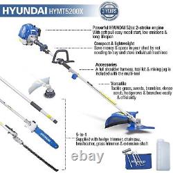 Hyundai 52cc Essence Jardin Multi Outil Hymt5200x