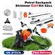 Kit De Jardin 6 En 1 Avec Débroussailleuse à Dos à Essence, Tronçonneuse, Taille-haie, Moteur 52cc