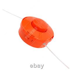 Kit de jardin 6 en 1 avec débroussailleuse à dos à essence, tronçonneuse, taille-haie, moteur 52cc