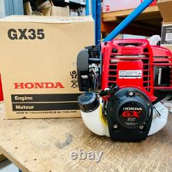 MOTEUR À ESSENCE HONDA GX35 AUTHENTIQUE pour DÉBROUSSAILLEUSE STRIMMER CULTIVATEUR MULTIOUTIL