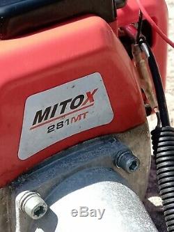 Mitox 281mt Multi-outil Tondeuse À Gazon, Débroussailleuse Taille-haies Chainsaw