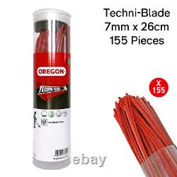 OREGON Techni-Blade Fil Nylon 7mm 26cm 155 Pièces Débroussailleuse Tondeuse
