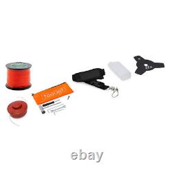 Outil Multi 2en1 Débroussailleuse et Coupe-bordures à Essence PowerKing 52cc + Fil
