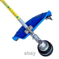 Outil de jardin multifonction 4-en-1 52cc : coupe-bordures, débroussailleuse, tronçonneuse