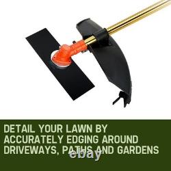 Outils de jardin 62cc 7en1 Outil multifonctiontronçonneuse Débroussailleuse Taille-haie -extns