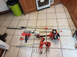 Parker PGMT5200 Outil de Jardin Multifonction 52cc Strimmer, Hache, Élagage