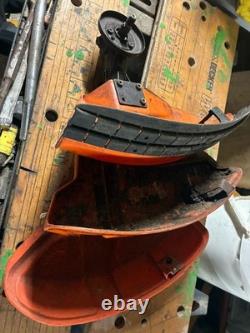 Protecteurs de boîte de vitesses et de déflecteur pour débroussailleuse Stihl FS