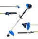 Sgs 52cc 5en1 Ensemble D'outils De Jardin : Tronçonneuse, Taille-haies, Débroussailleuse, Coupe-bordures