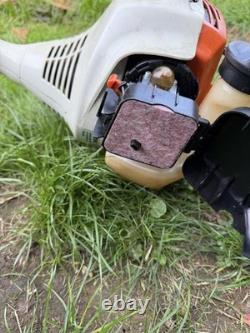STIHL FS 45 Débroussailleuse thermique à essence, arbre courbé, démarre et fonctionne parfaitement