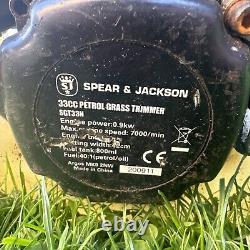 Spear And Jackson Débroussailleuse à Essence 33cc 2 temps + Harnais SGT33N
