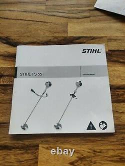 Stihl Fs55 27.2cc Brushcutter D'essence / Strimmer Acheté En Avril 2020. À Peine Utilisé