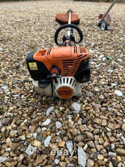 Stihl Km131r avec accessoires de débroussailleuse et de bordure de gazon