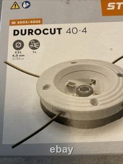 Tête de coupe STIHL Durocut 40-4 pour débroussailleuse ST 40057102114. Tout neuf.