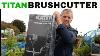 Titan 43cc Brushcutter Garden Strimmer Unboxing And Review Allotment Gardening Uk